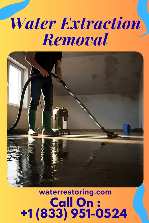 Water Extraction Removal in Barrackville, WV